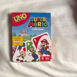 UNO Super Mario Card Game